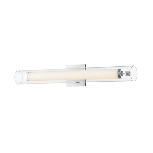 ET2 Lighting Centrum LED 1-Light 24" Bath Vanity in Polished Chrome