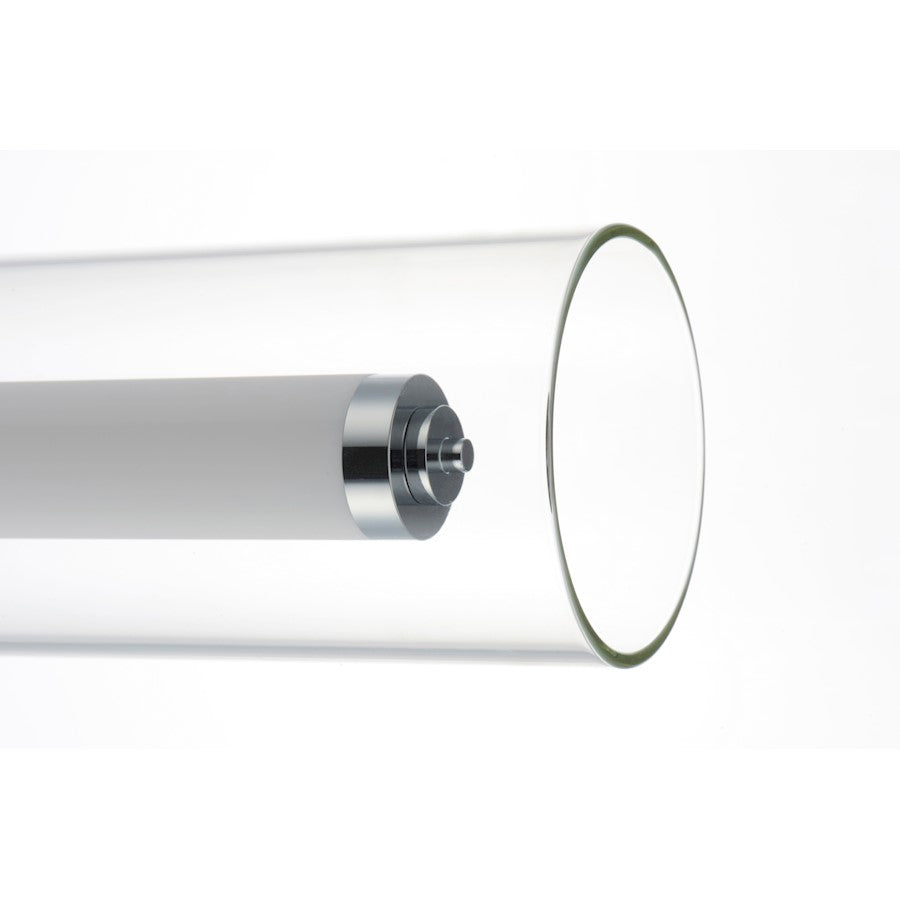 ET2 Lighting Centrum LED 1-Light 24" Bath Vanity in Polished Chrome