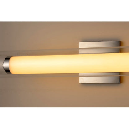 ET2 Lighting Centrum LED 1-Light 24" Bath Vanity in Polished Chrome