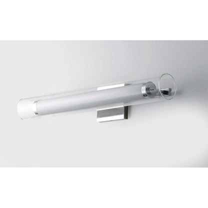 ET2 Lighting Centrum LED 1-Light 24" Bath Vanity in Polished Chrome