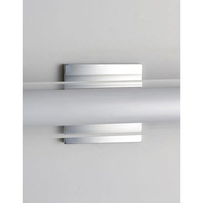 ET2 Lighting Centrum LED 1-Light 24" Bath Vanity in Polished Chrome