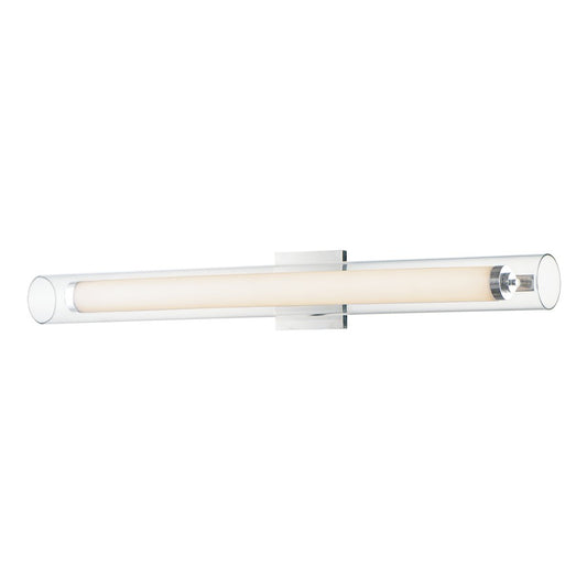 ET2 Lighting Centrum LED 1-Light 35" Bath Vanity in Polished Chrome