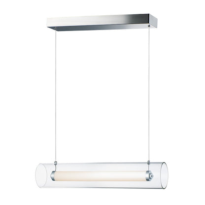 ET2 Lighting Centrum LED 1-Light 24" Linear Pendant in Polished Chrome