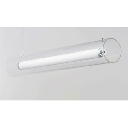 ET2 Lighting Centrum LED 1-Light 24" Linear Pendant in Polished Chrome