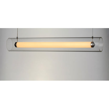 ET2 Lighting Centrum LED 1-Light 24" Linear Pendant in Polished Chrome