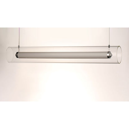 ET2 Lighting Centrum LED 1-Light 35" Linear Pendant in Polished Chrome