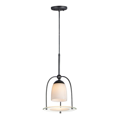 1 Light Pendant, Black