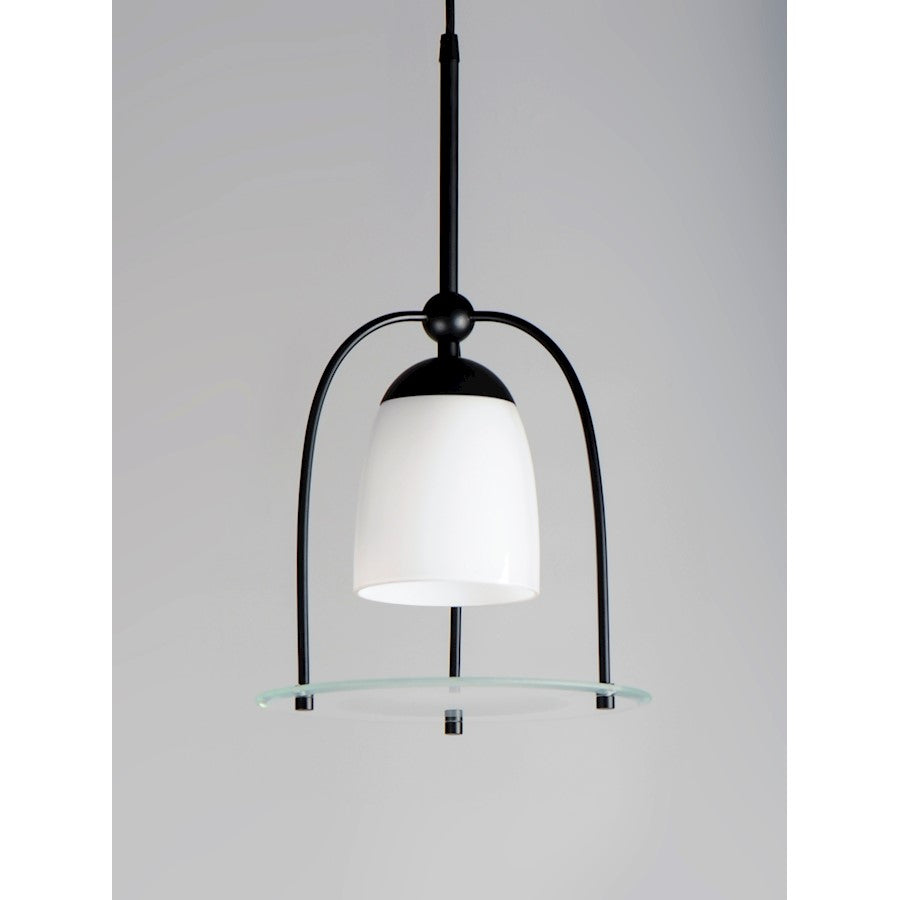 1 Light Pendant, Black