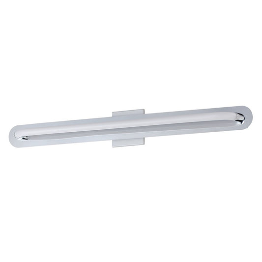 ET2 Lighting Loop 1 Light 24" LED Wall Sconce, Gold/White