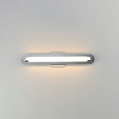 ET2 Lighting Loop 1 Light 24" LED Wall Sconce, Chrome/White