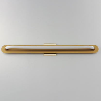ET2 Lighting Loop 1 Light 36" LED Wall Sconce, Gold/White