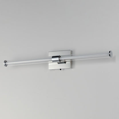 ET2 Lighting Fuse 1Lt 30" LED Bath Vanity/CCT, Chrome/Clear/White