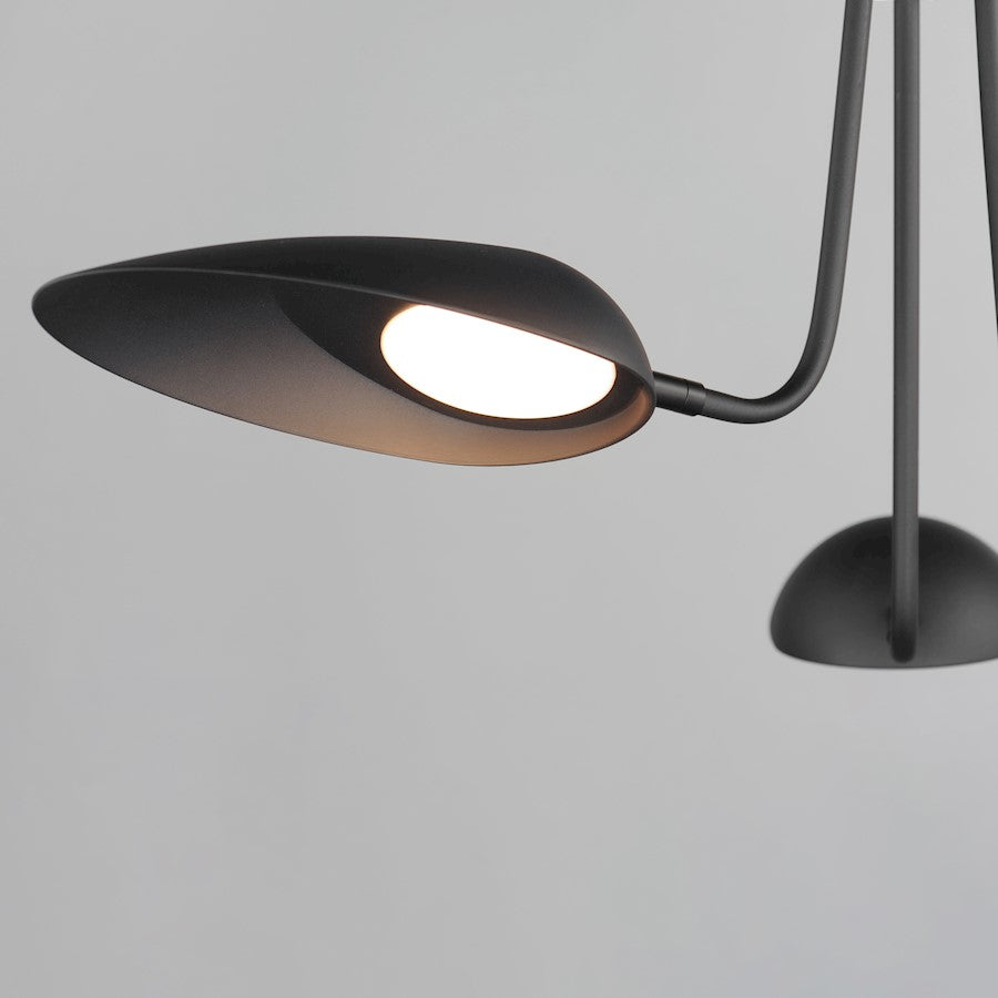 ET2 Lighting Marsh 3 Light LED Pendant, Black