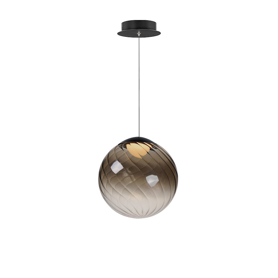 ET2 Lighting Marsh 5 Light LED Pendant, Black