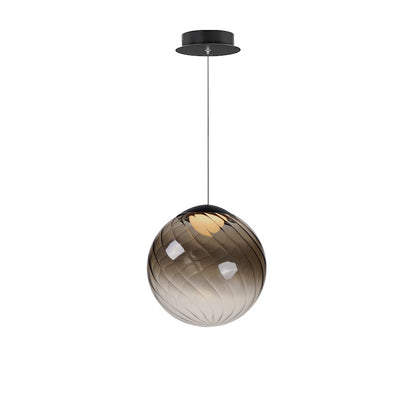 ET2 Lighting Marsh 5 Light LED Pendant, Black