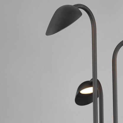 ET2 Lighting Marsh 12 24V 3 Light Garden LED Light, Black