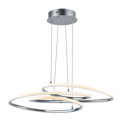 ET2 Lighting Coaster 40W LED Pendant, Polished Chrome