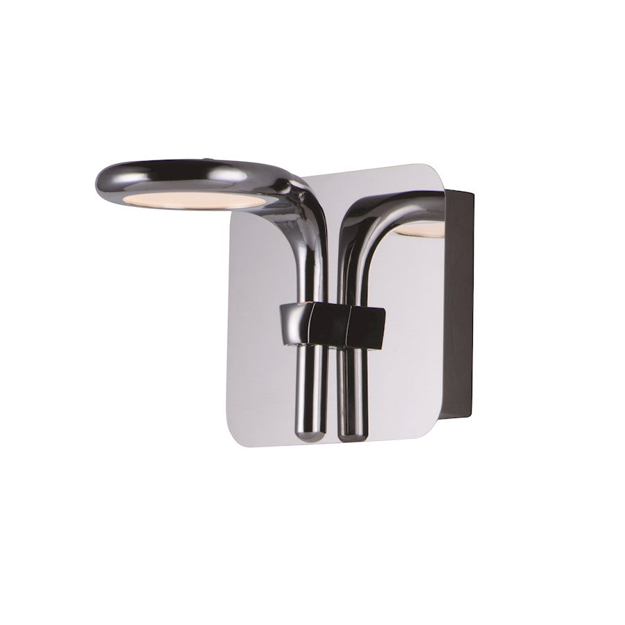 ET2 Lighting Cobra-Wall Sconce, Polished Chrome