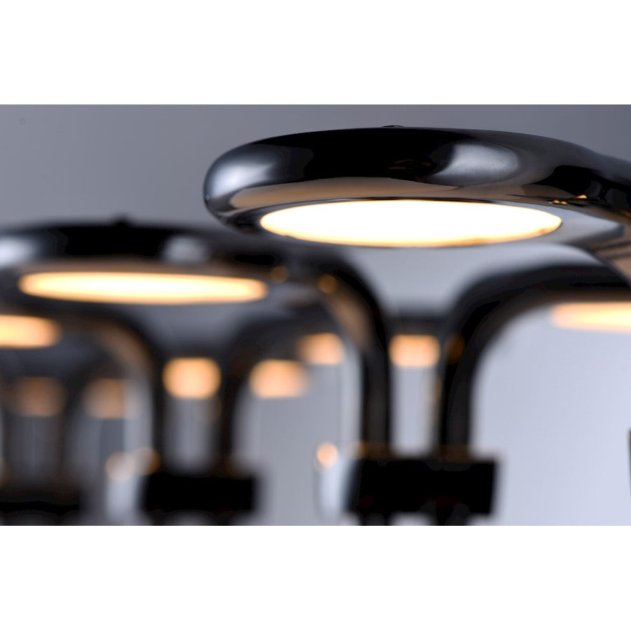 ET2 Lighting Cobra 3 Light Bath Vanity, Polished Chrome