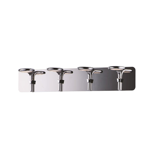 ET2 Lighting Cobra 4 Light Bath Vanity, Polished Chrome