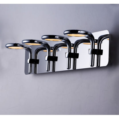 ET2 Lighting Cobra 4 Light Bath Vanity, Polished Chrome