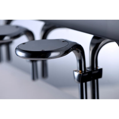 ET2 Lighting Cobra 4 Light Bath Vanity, Polished Chrome