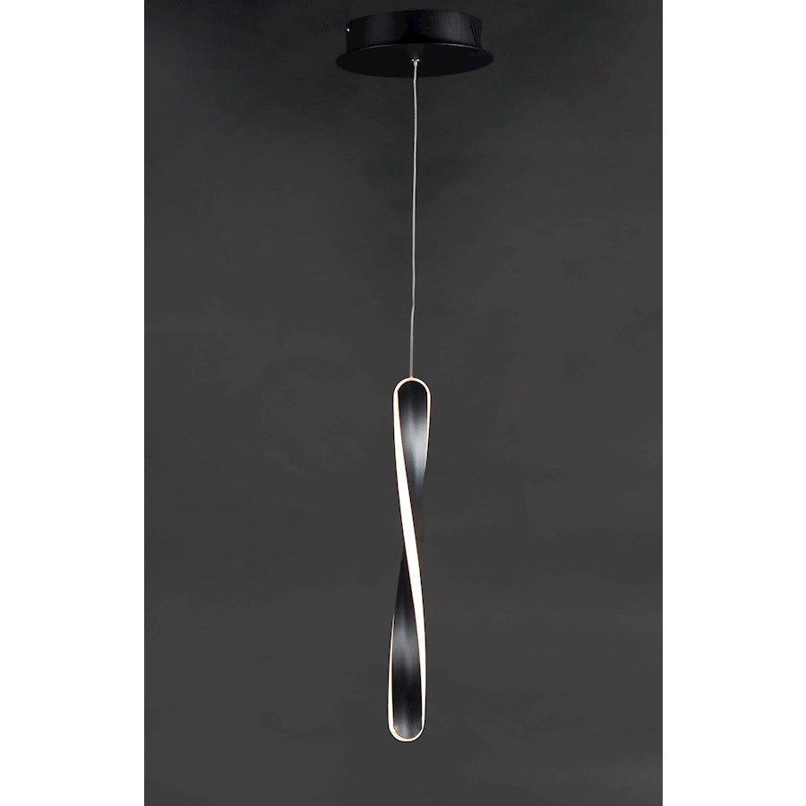 LED Pendant, Black