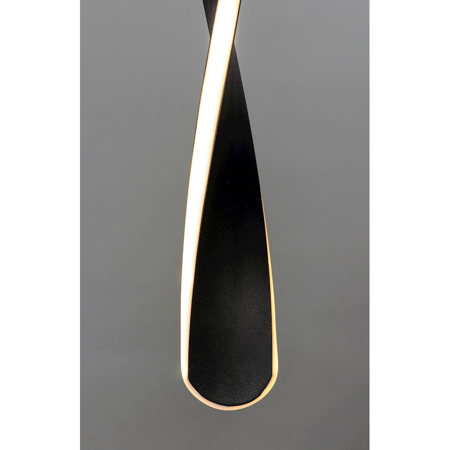 LED Pendant, Black