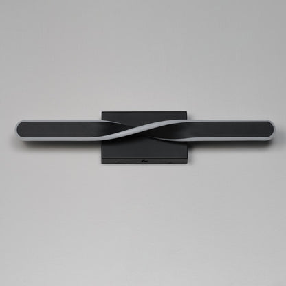 ET2 Lighting Pirouette 1 Light 24" LED Bath Vanity 5CCT, Black