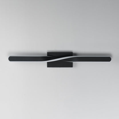 ET2 Lighting Pirouette 1 Light 32" LED Bath Vanity 5CCT, Black