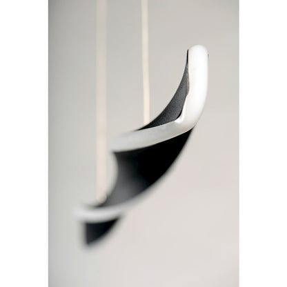1 Light Small LED Linear Pendant, Black