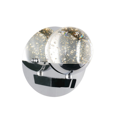 ET2 Lighting Orb II LED Wall Sconce, Polished Chrome