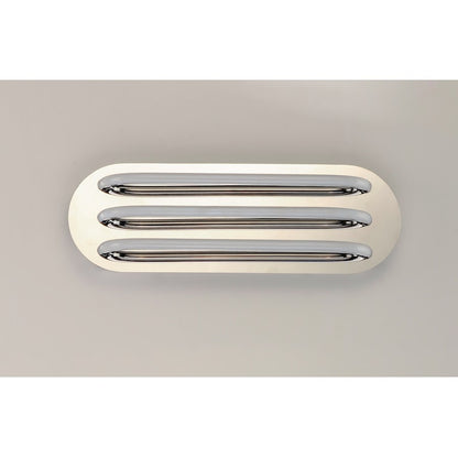 3 Light Bathroom Vanity Light, Polished Chrome