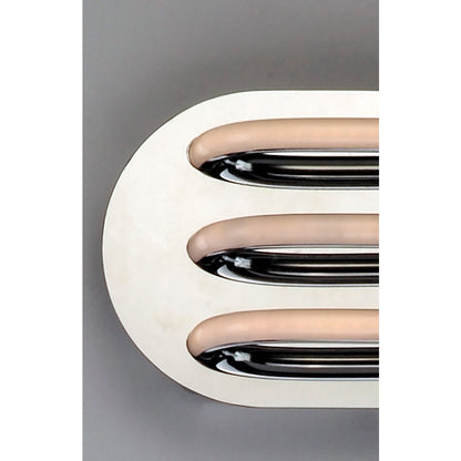 3 Light Bathroom Vanity Light, Polished Chrome