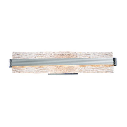 ET2 Lighting Ripple LED 1-Light 24" Bath Vanity in Polished Chrome
