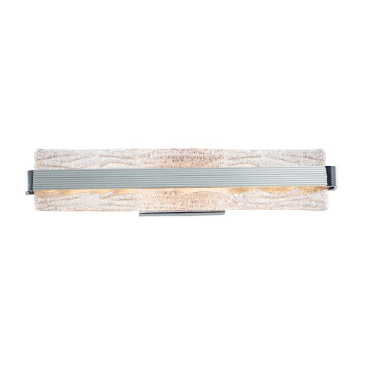 ET2 Lighting Ripple LED 1-Light 24" Bath Vanity in Polished Chrome
