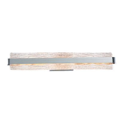 ET2 Lighting Ripple LED 1-Light 30" Bath Vanity in Polished Chrome