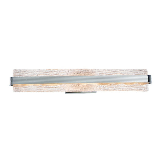 ET2 Lighting Ripple LED 1-Light 30" Bath Vanity in Polished Chrome