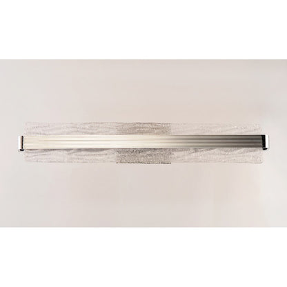 ET2 Lighting Ripple LED 1-Light 30" Bath Vanity in Polished Chrome