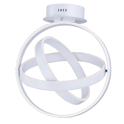 ET2 Lighting Gyro 6 Light LED Pendant, Matte White