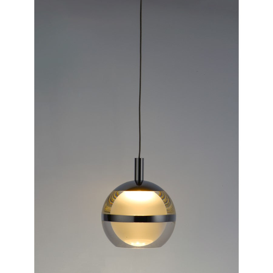 ET2 Lighting Swank 3-Light Pendant, Polished Chrome