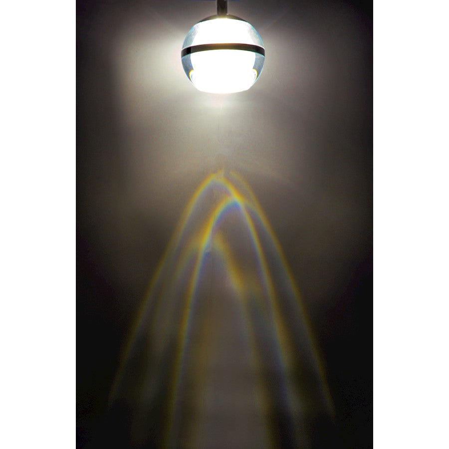 ET2 Lighting Swank 3-Light Pendant, Polished Chrome