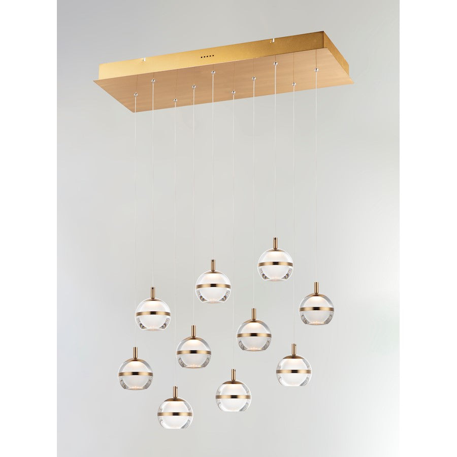 10 Light Pendant