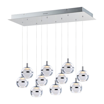 10 Light Pendant