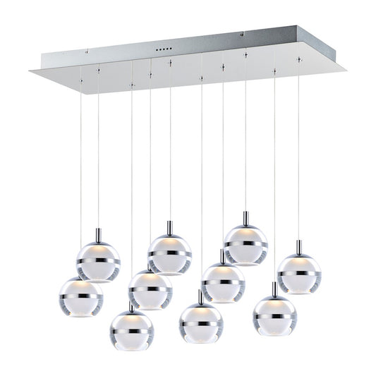 10 Light Pendant