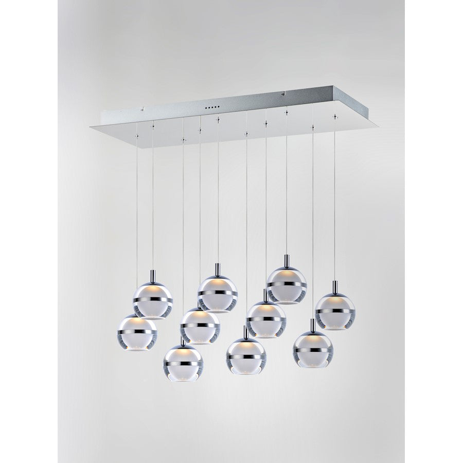 10 Light Pendant