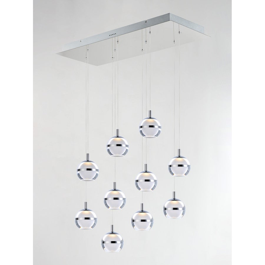 10 Light Pendant