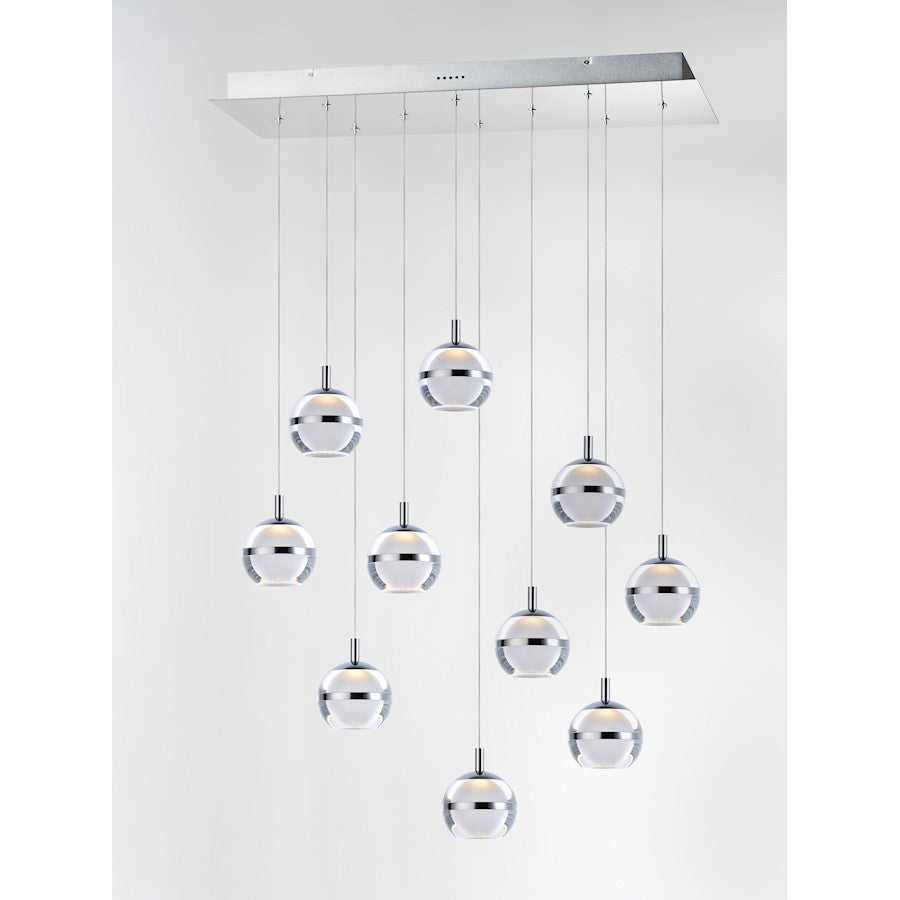 10 Light Pendant