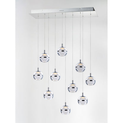 10 Light Pendant