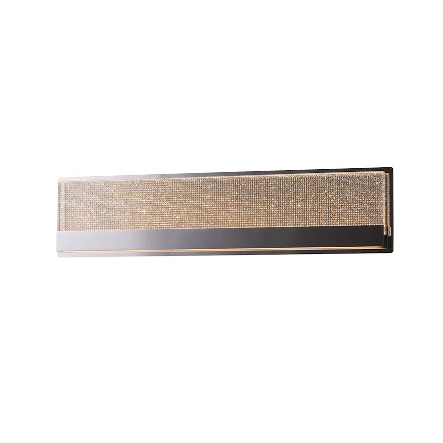 ET2 Lighting Sparkler-Bath Vanity, 25W, Polished Chrome
